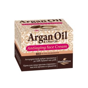 Herbolive Gezicht Anti-Veroudering Crème Arganolie
