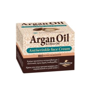 Herbolive Gezicht Antirimpel Crème Arganolie Normaal & Droge Huid