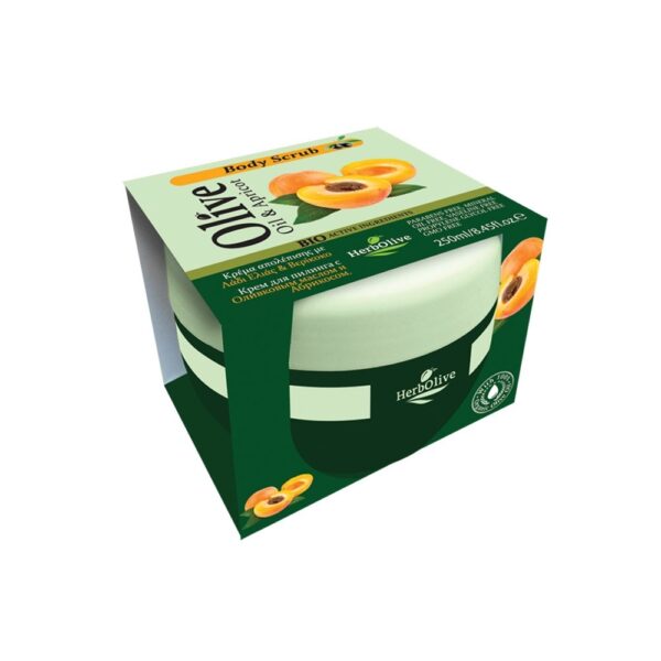 Herbolive Body Scrub Olijfolie & Abrikoos