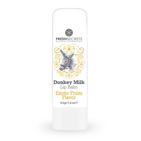 Fresh Secrets Lipbalm met Ezelinnenmelk & Exotisch Fruit