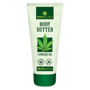 Fresh Secrets Body Butter Met Cannabis Olie.