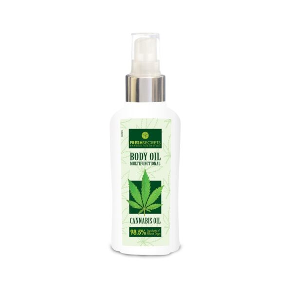 Fresh Secrets Body Olie met Cannabis Olie