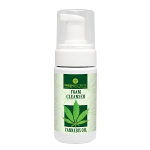 Fresh Secrets Gezicht Schuim Cleaner Met Cannabis Olie