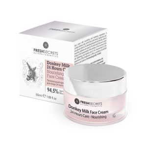 Fresh Secrets 24H Voedende Gezicht Crème Ezelinnenmelk