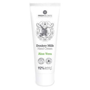 Fresh Secrets Handcrème Ezelinnenmelk & Aloe Vera