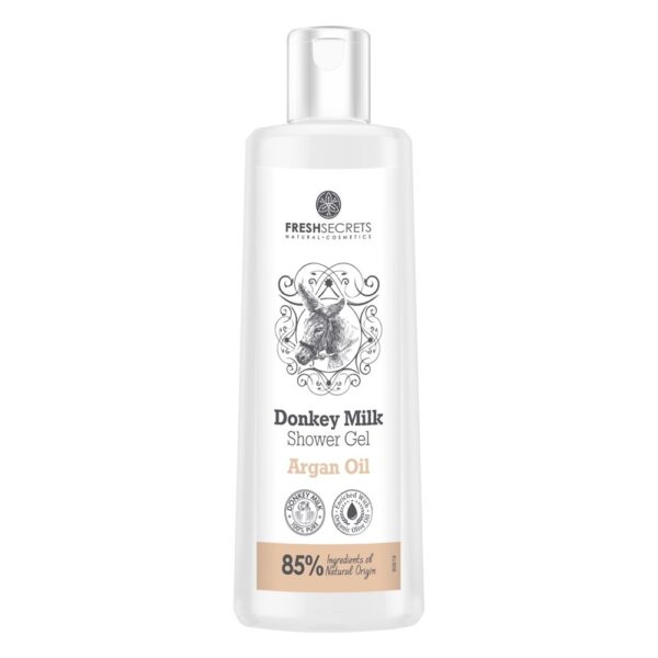 Fresh Secrets Douche Gel Ezelinnenmelk & Arganolie
