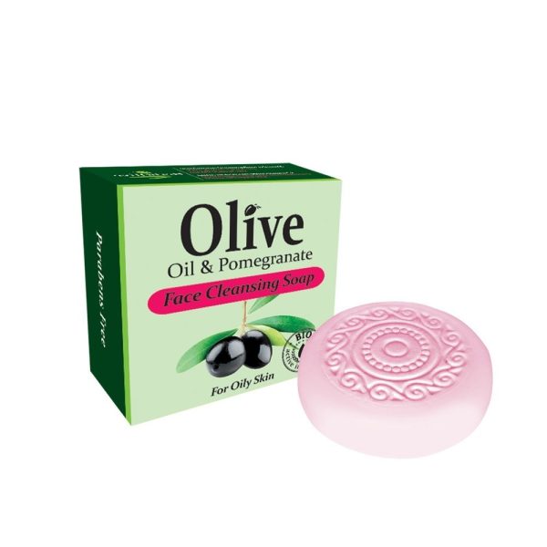 Herbolive Gezichtsreinigingszeep met Olijfolie & Granaatappel